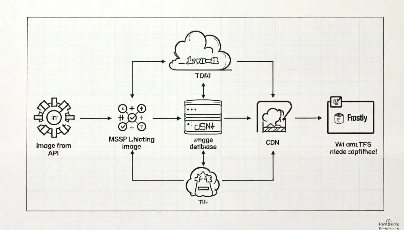  Image processing and delivery pipeline supported by Taobao File System.