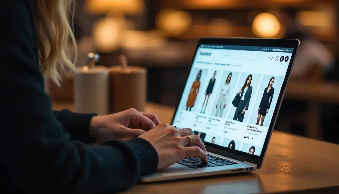 AI suggesting personalized products on an ecommerce website