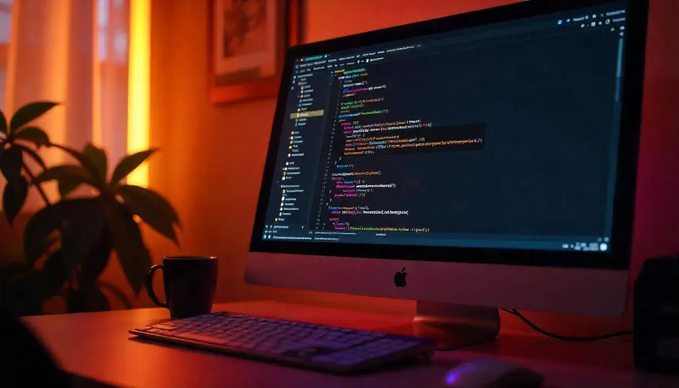 Developer using GitHub Copilot to autocomplete JavaScript code for an e-commerce website project.