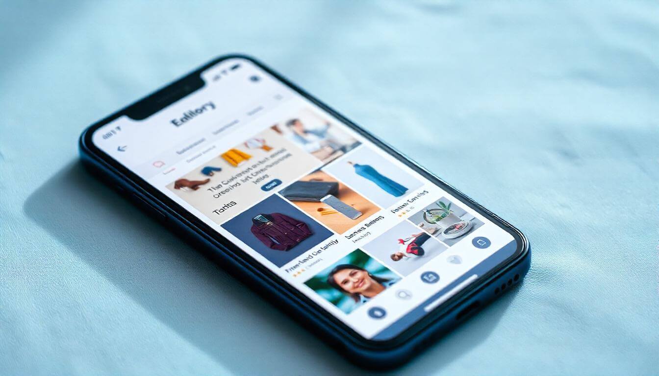 Mobile-optimized ecommerce website design tailored for Dubai shoppers.