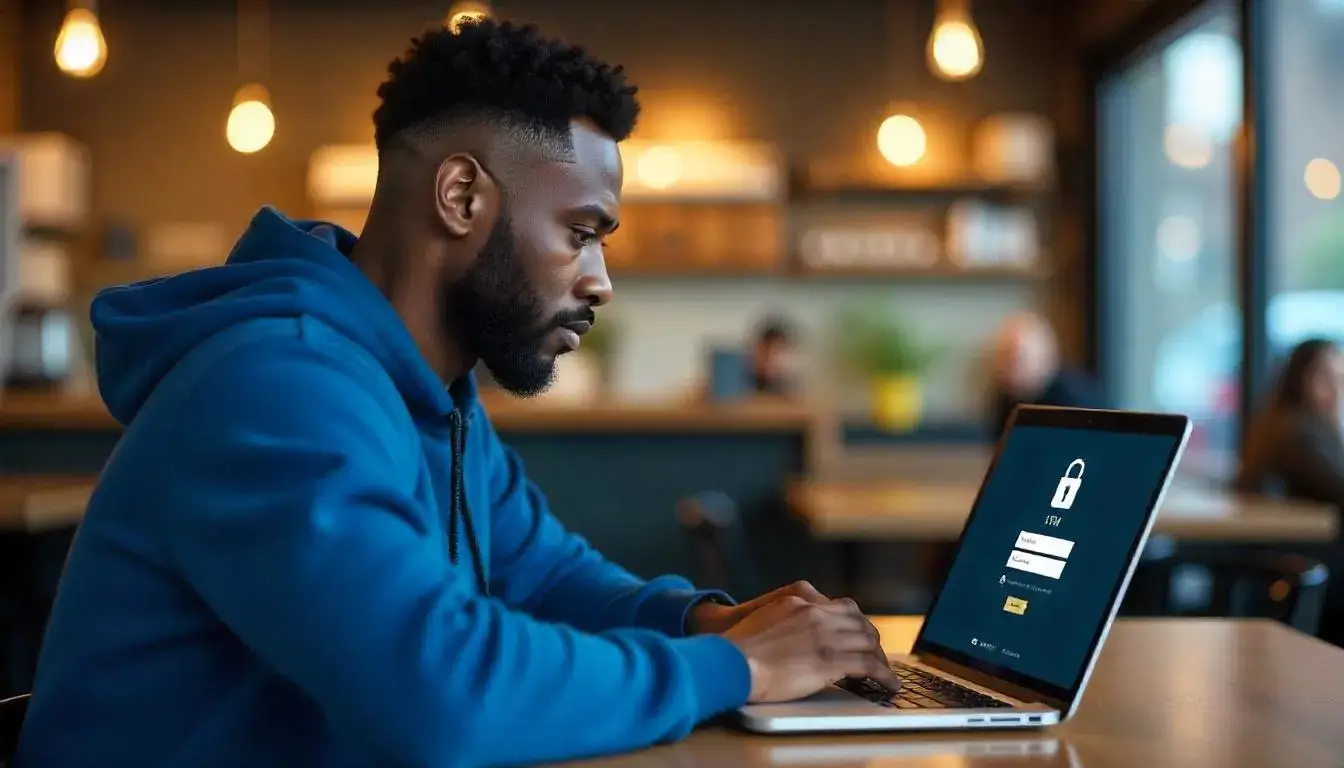 User accessing Taobao through a VPN connection on a laptop.